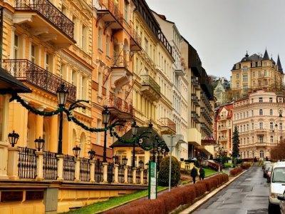 Krivan Hotel Karlovy Vary Esterno foto